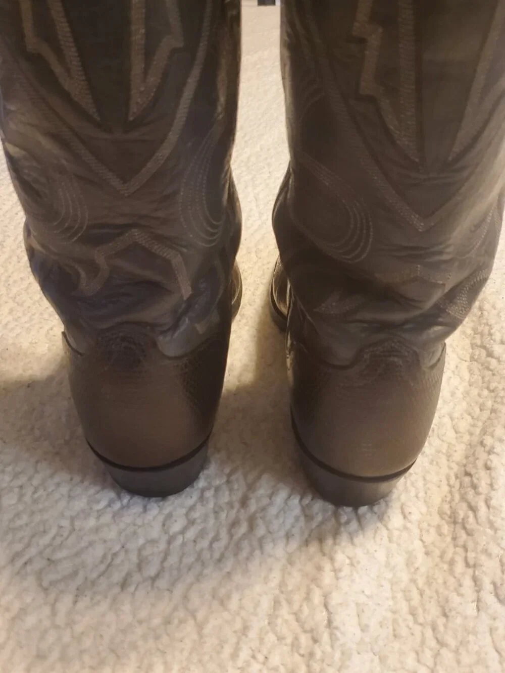 Mens El Dorado Exoctic Boots 9D USA
